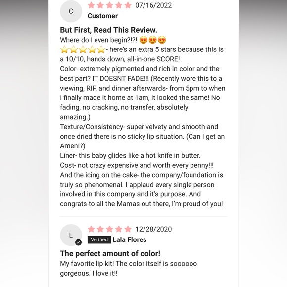 Shades By Shan But First Lips Lips Set - Picture 4 of 4